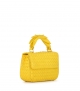 mini handbag trenzado v15 pineapple