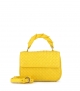 mini handbag trenzado v15 pineapple