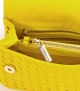 mini handbag trenzado v15 pineapple