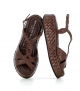 sandales maui 10834 caoba marron