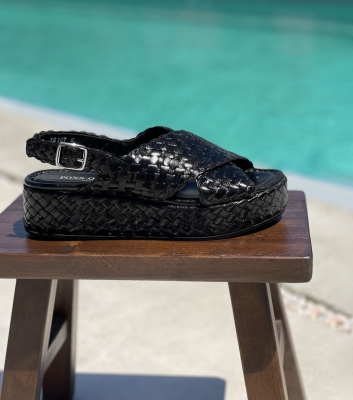 sandales forli 9806 noir