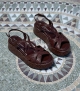 sandalias maui 10834 caoba marron