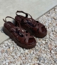 sandalias maui 10834 caoba marron
