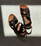 sandalias buds negro