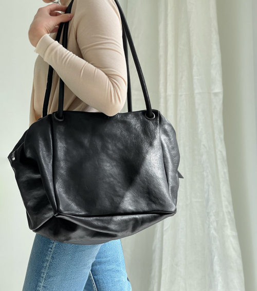 bolso oversized alea b negro