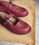 ballerines frame f bordeaux berry