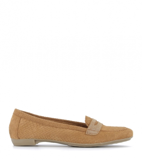 loafers maria camel