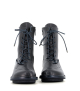 lace-up boots flicker f navy blue