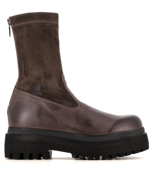 botines 2800 stretch chocolate marron