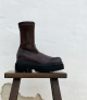 bottines 2800 stretch marron chocolat