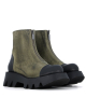 ankle boots 6241 forest khaki green