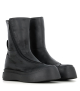 bottines 6430 revers nero noir