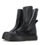 bottines 6430 revers nero noir