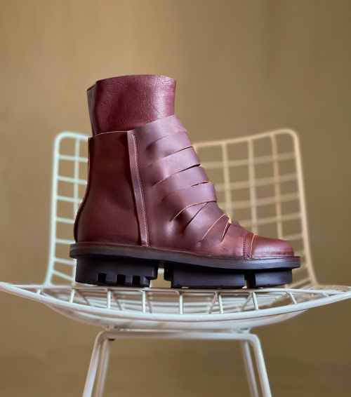 boots cut-hi f cotto bordeaux brun