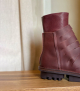 botines cut-hi f cotto burdeos marron