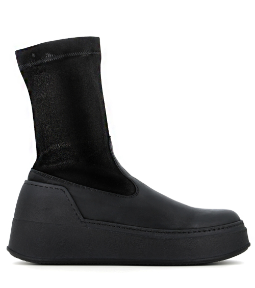botines 4102 stretch negro