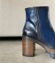 boots olivia 10078 bleu ocean