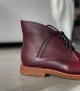 desert boots dress 30 burgundy