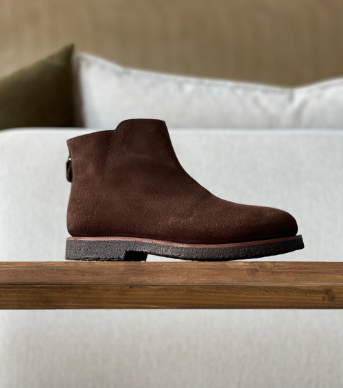 boots dress 05 marron
