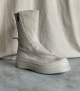 bottines 6456 revers magnolia blanc creme