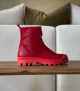botines i6 967 rosso rojo