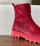 botines i6 967 rosso rojo