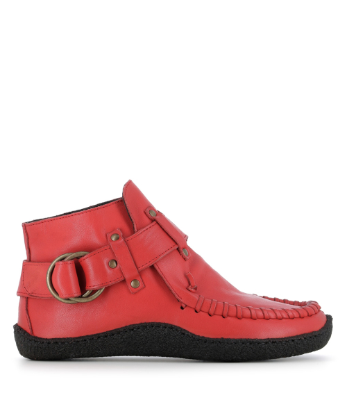 ankle boots origin beams rosso red