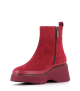 botines raquel 10988 cherry rojo