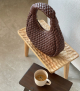 sac trenzado v14 caoba marron