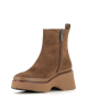 wedge boots raquel 10988 toffee tan