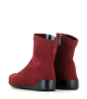botines kilow stretch rojo oscuro