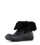 lined slip-on boots origin orso black
