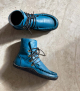 bottines origin mountainboot pavone blu