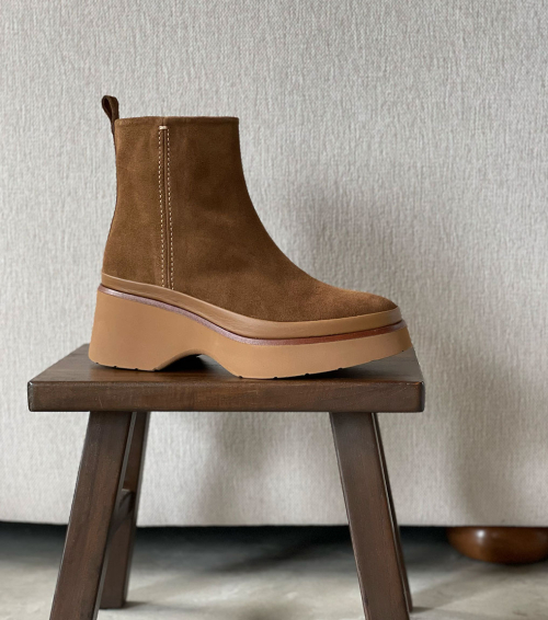 boots compensees raquel 10988 toffee camel