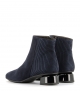 low boots 38311 velvet blu