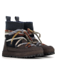 waterproof lined boots cr40h blue brown