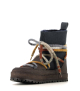 waterproof lined boots cr40h blue brown