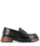 mocassins musgo 10993 kaki glacé