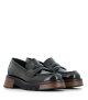 mocasines musgo 10993 caqui oscuro