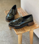 mocasines musgo 10993 caqui oscuro