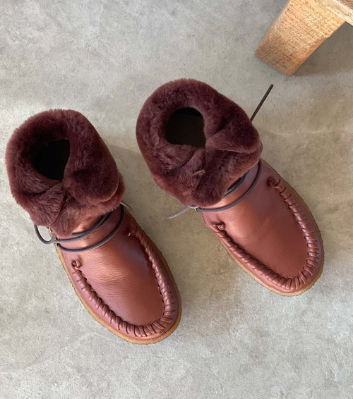 bottines fourrées origin mountainboot camel