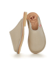 zuecos forrados klitmoller 91 cream beige