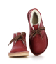 botines forrados grena 328 rojo
