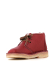 botines forrados grena 328 rojo