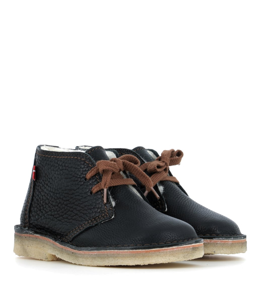 boots fourrées grena 328 noir