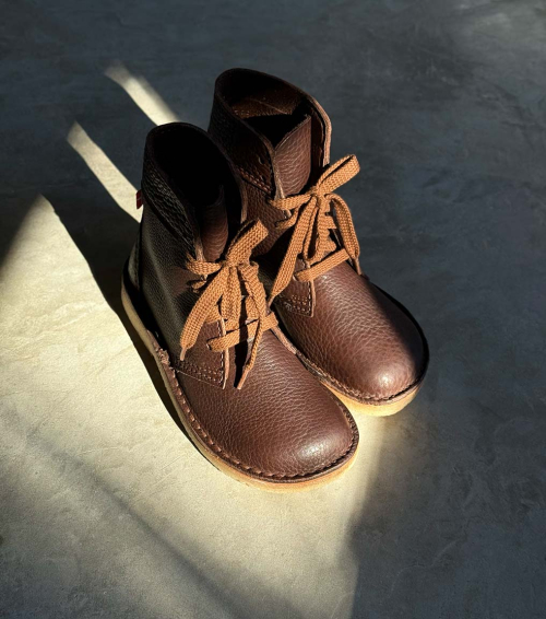 lace-up boots sonderborg 4615 chocolate brown