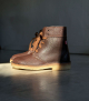 lace-up boots sonderborg 4615 chocolate brown