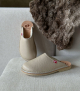 zuecos forrados klitmoller 91 cream beige
