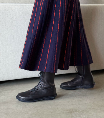 botines flicker f navy azul
