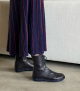 lace-up boots flicker f navy blue